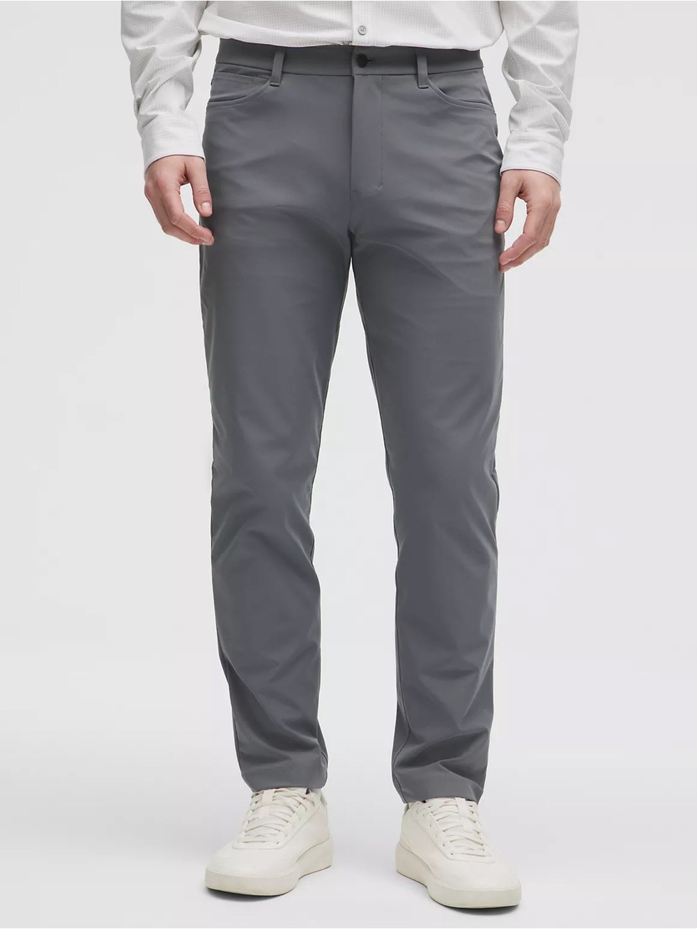 Lululemon ABC Trouser Warpstreme Solar Oil Gray Classic Fit 32 x30 31 LM5A05S